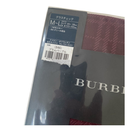 Burberry Plaid Patterned Tights