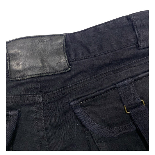 Egoist Grommet Cargo Low Rise Miniskirt