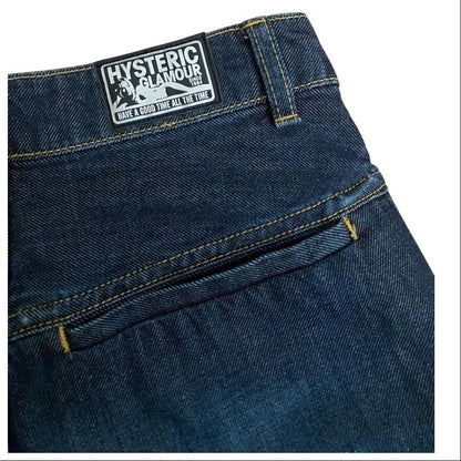 Hysteric Glamour High Rise Wide Leg Baggy Jeans