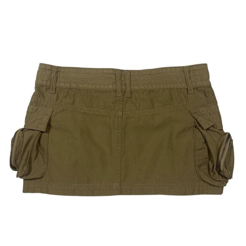 Titty Twister Low Rise Cargo Miniskirt