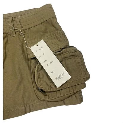 Titty Twister Low Rise Cargo Miniskirt