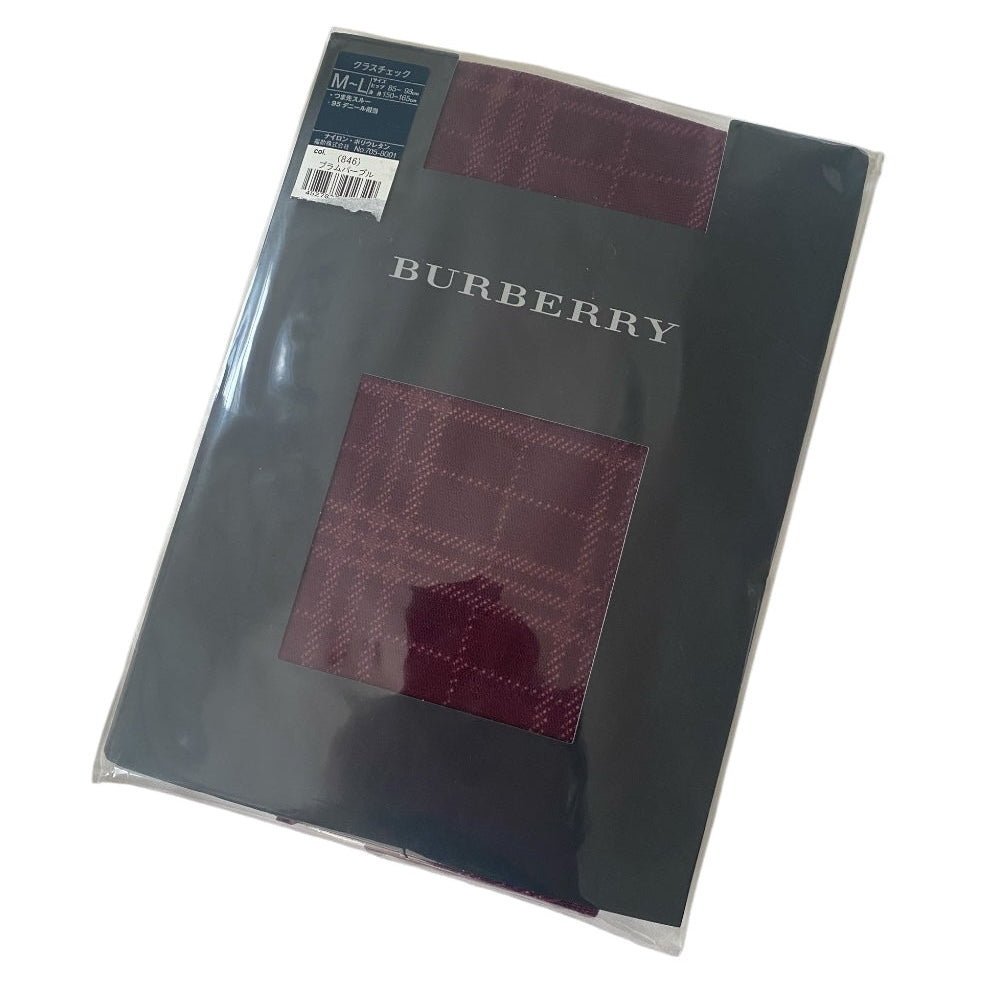 Burberry Plaid Patterned Tights