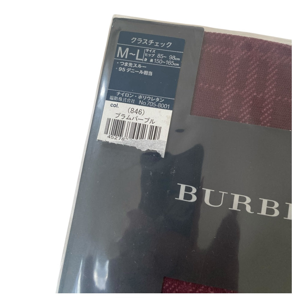 Burberry Plaid Patterned Tights