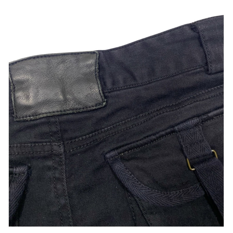 Egoist Grommet Cargo Low Rise Miniskirt