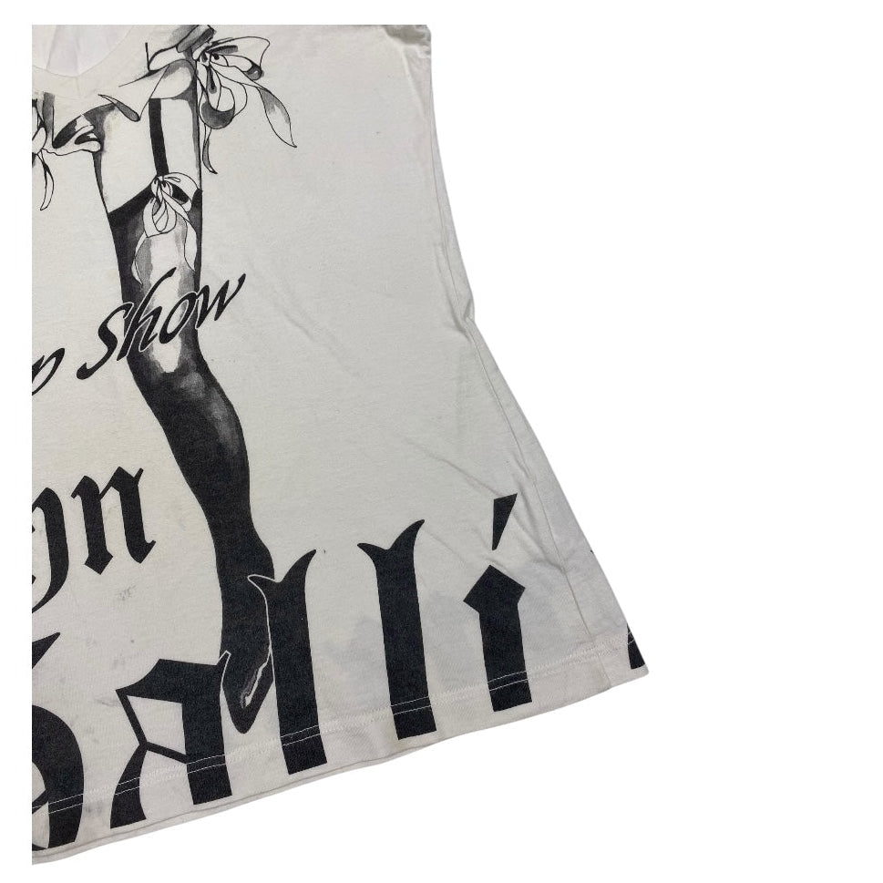 John Galliano SS05 Peep Show Graphic T-Shirt