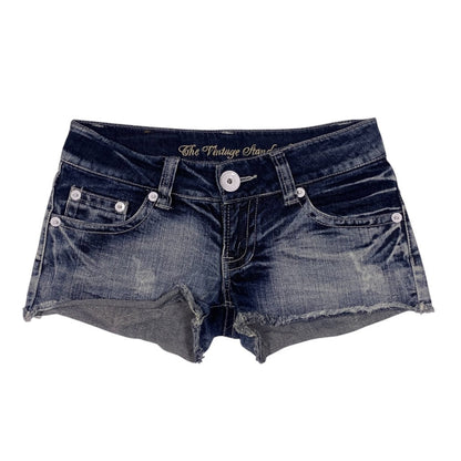 Original Jeans Union Jack Low Rise Denim Shorts