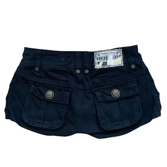Cecil Mcbee Cargo Low Rise Miniskirt Shorts