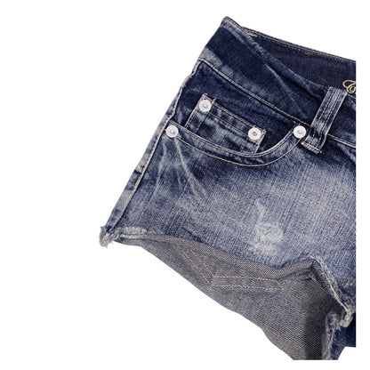 Original Jeans Union Jack Low Rise Denim Shorts