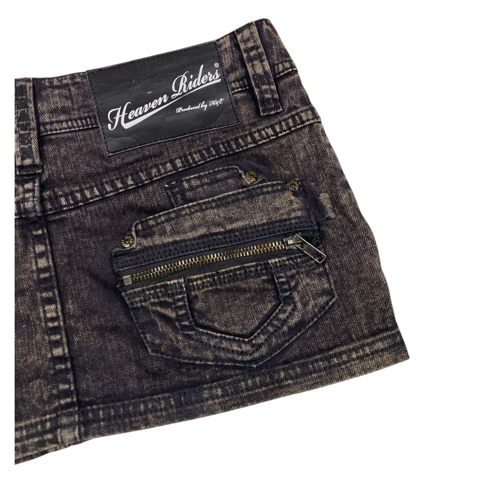 Heaven and Earth Low Rise Micro Miniskirt