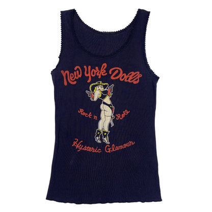 Hysteric Glamour New York Dolls Graphic Tank Top