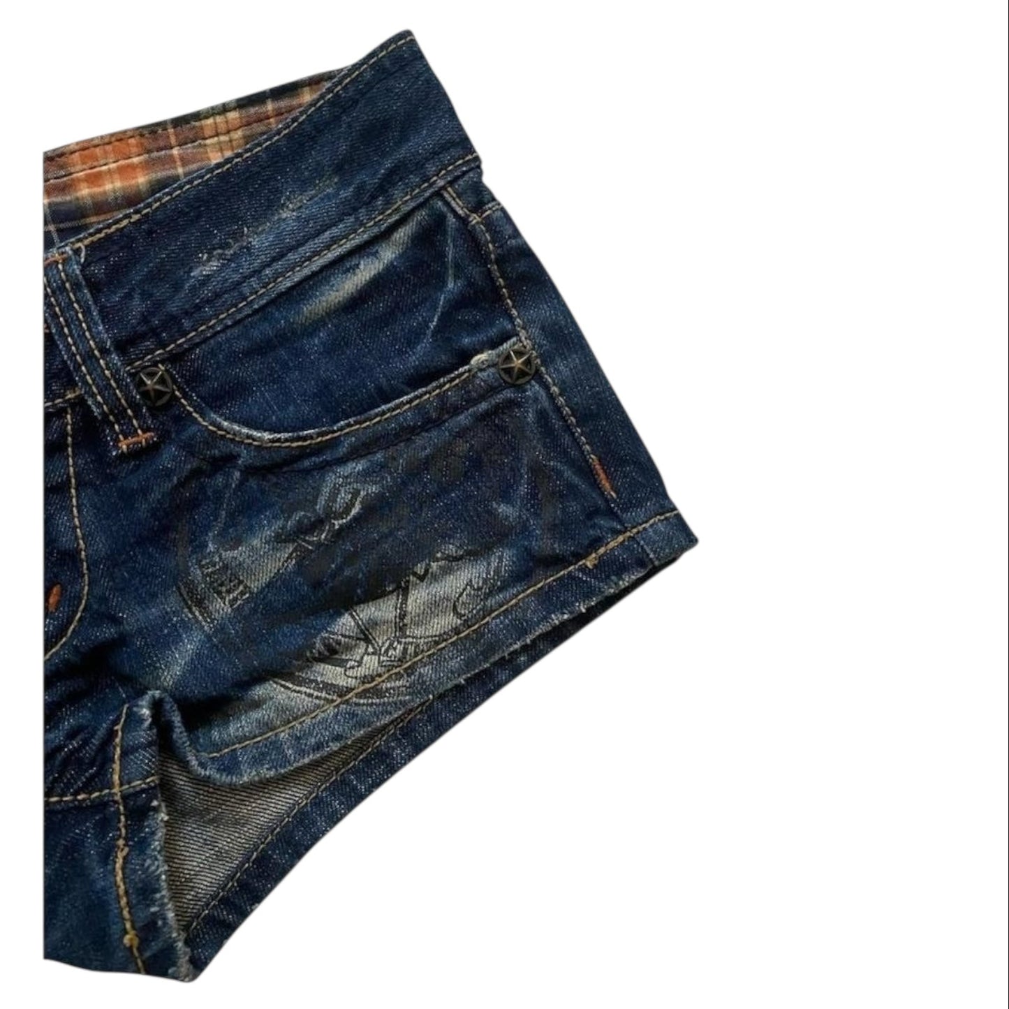 D.I.A. Low Rise Denim Shorts