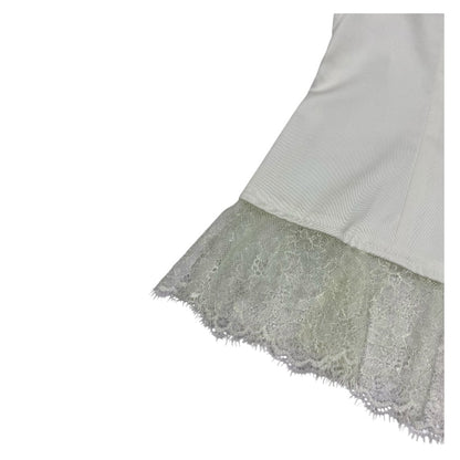 Double Standard Lace Bustier Milkmaid Top