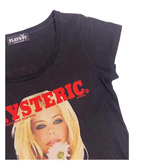 Hysteric Glamour x Playboy Topless Woman Graphic T-Shirt