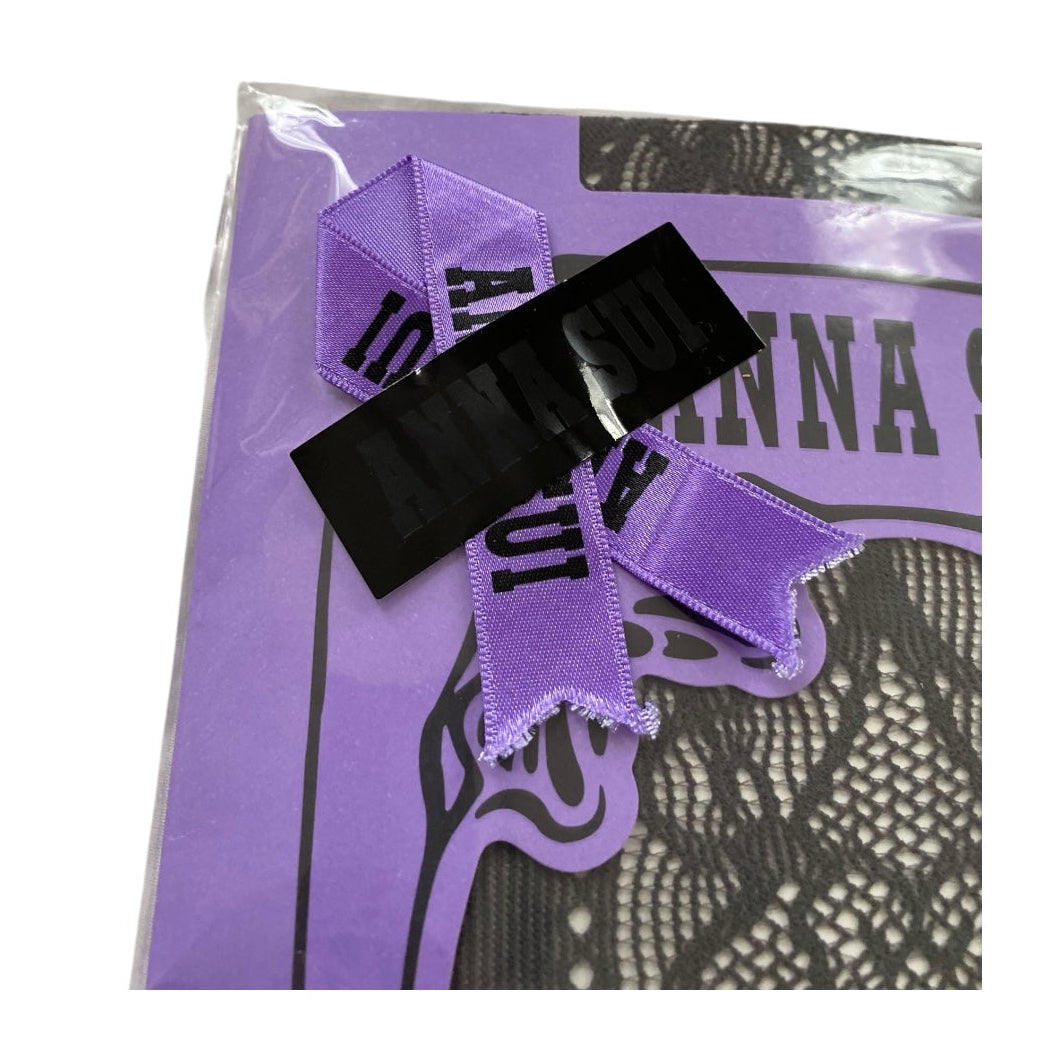 Anna Sui Baroque Lace Patterned Tights