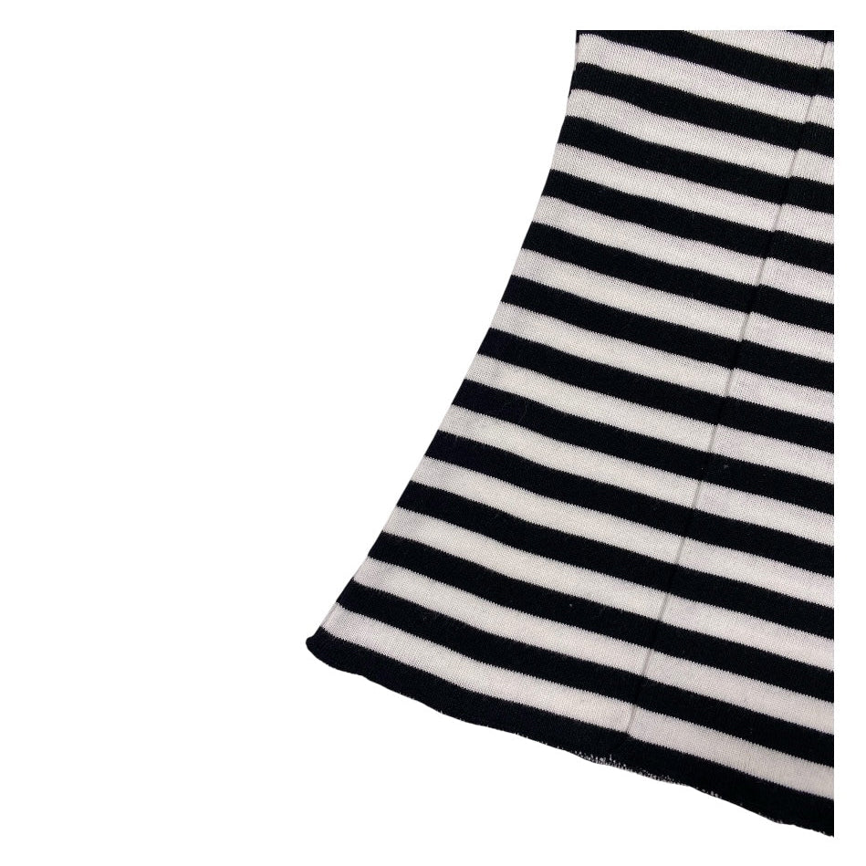 Healthy Karen Striped Lace Milkmaid Top