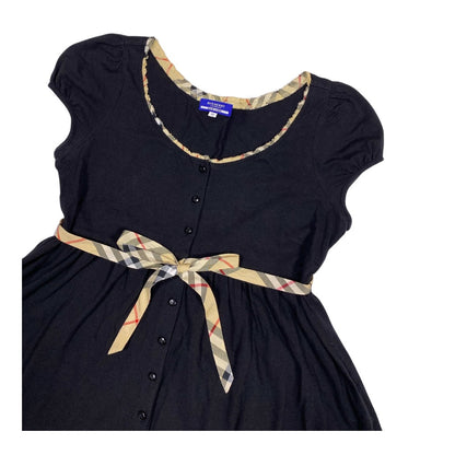 Burberry Blue Label Black Milkmaid Top