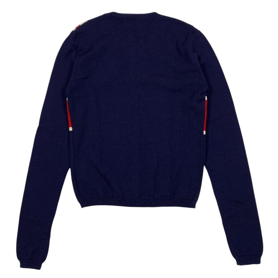 Grace Union Jack Wool Cardigan Sweater