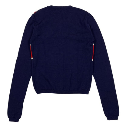 Grace Union Jack Wool Cardigan Sweater