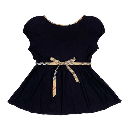 Burberry Blue Label Black Milkmaid Top