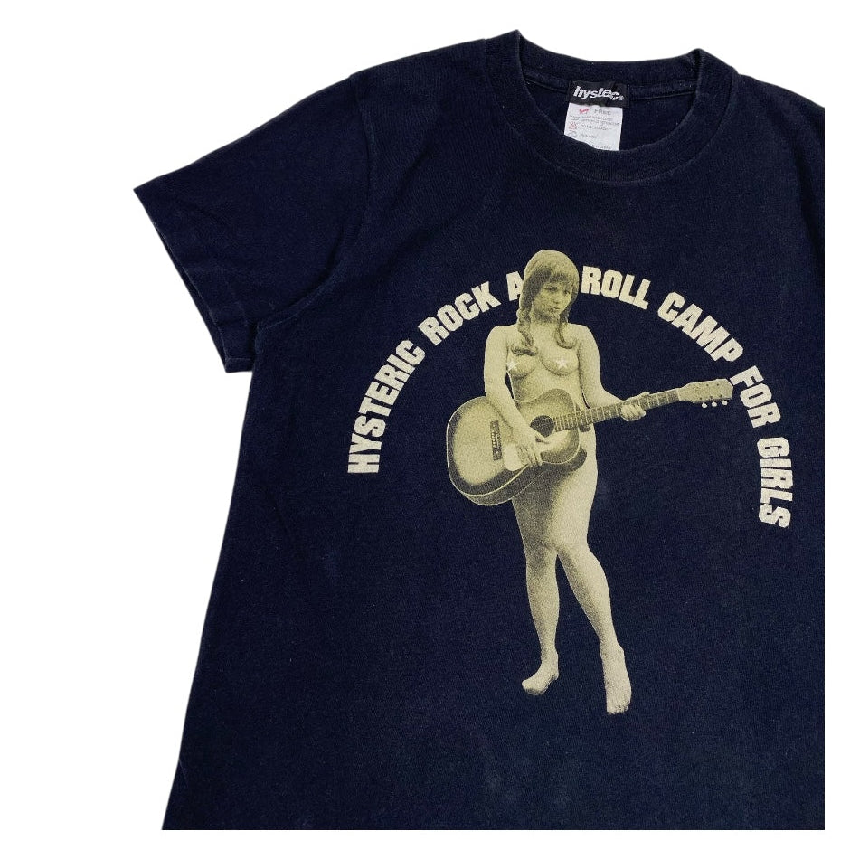 Hysteric Glamour Rock and Roll Camp Graphic T-Shirt